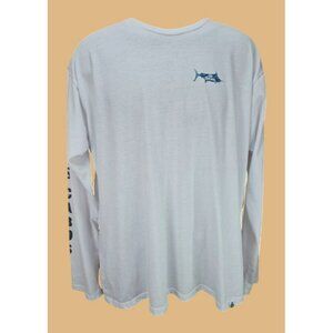 Corona Los Cabos Mens Long Sleeve Blue Tshirt Large